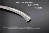 S-Dizayn Renault Fluence Krom Cam Çerçeve Seti 8 Prç 2010-2016 A+ Kalite - 5