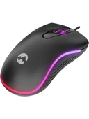 Everest SM-M9 USB Kablolu Siyah 3D Optik LED Mouse - 2