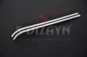 S-Dizayn Peugeot Partner Tepee Krom Sürgülü Kapı Çıtası 2 Prç 2008-2018 - 1