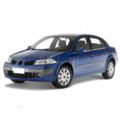 S-Dizayn Renault Megane 2 SD Krom Cam Çıtası 4 Prç 2004-2010 - 1