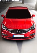 S-Dizayn Opel Astra K HB Krom Sis Farı Çerçevesi 2 Prç 2015-2022 - 4