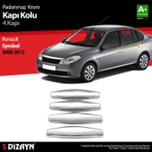 S-Dizayn Renault Symbol 2 Krom Kapı Kolu 4 Kapı 2008-2012 thumbnail 1