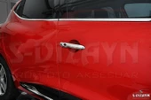 S-Dizayn Renault Clio 4 HB Krom Ön Kapı Kolu 2 Kapı 2012-2019 thumbnail 5