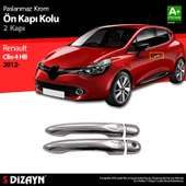 S-Dizayn Renault Clio 4 HB Krom Ön Kapı Kolu 2 Kapı 2012-2019 thumbnail 1