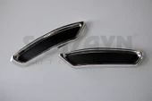 S-Dizayn VW Passat B8 Krom Egzoz Görünümü Difüzör R Line Still 2 Parça 2015-2019 - 11