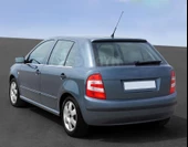 S-Dizayn Skoda Fabia Krom Cam Çıtası 4 Prç. 2000-2007 - 2