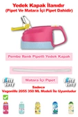 Vagonlife Pipetli Yedek Kapak + Matara İçi Pipet (Sadece 2055 350 ML Çocuk Termosu İle Uyumludur) - 5
