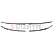 S-Dizayn VW Tiguan Krom Far Üst Çıtası 3 Prç. 2016-2020 - 2