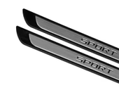 S-Dizayn Fiat Doblo Krom Kapı Eşik Koruması Sport Line 2001-2006 2 Parça - 4