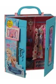 Elsa Bebek Beauty Elbise Takı Gardrop Seti 30 Parça Gardolap Oyuncak - 1