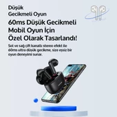 Usams NX10 Çift Mikrofonlu BT5.2 TWS Bluetooth Kulaklık-Pembe - 6