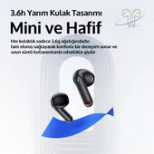Usams NX10 Çift Mikrofonlu BT5.2 TWS Bluetooth Kulaklık-Pembe - 7