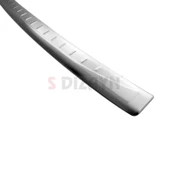 S-Dizayn Fiat 500 Krom Arka Tampon Eşiği 2007-2012 - 3