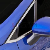 S-Dizayn Renault Clio 5 Krom Cam Çerçevesi 12 Prç. 2019 Üzeri A+ Kalite - 12
