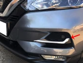 S-Dizayn Nissan Qashqai Krom Sis Farı Çıtası 2 Prç 2017-2021 - 6