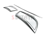 S-Dizayn Skoda Superb Krom Egzoz Çıkışı 3 Parça Set 2020-2023 - 2