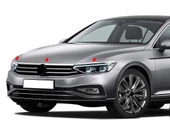 S-Dizayn VW Passat B8.5 Krom Far Üzeri Çıta Seti 3 Parça 2019-2023 - 2