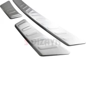 S-Dizayn VW Tiguan Krom Arka Tampon Eşiği 2007-2015 thumbnail 3