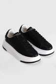 Lufian Adel Kadın Sneaker Ayakkabı Siyah - 5