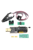Usb Bios Flash Eeprom Programlayıcı Ch341a + Soıc8 Sop8 Test Klipsi - 2