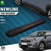 S-Dizayn Kia Niro NewLine Siyah Yan Basamak 183 Cm 2017 Üzeri A+ Kalite - 1