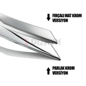 S-Dizayn VW Tiguan Krom Ön Tampon Çıtası 2020-2024 (Mat Krom) - 4