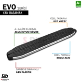 S-Dizayn Chevrolet Trax Evo Krom Yan Basamak 163 Cm 2013-2022 A+ Kalite thumbnail 7