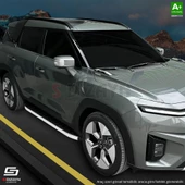 S-Dizayn Skoda Karoq Evo Aluminyum Yan Basamak 173 Cm 2018 Üzeri A+ Kalite - 5