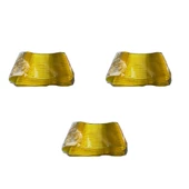 Plastik Şeffaf Sarı Sup Kaşık - Tatlı Dondurma Kaşığı - 12.5 Cm. - 50 Adetlik 3 Paket thumbnail 1