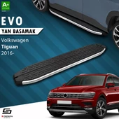 S-Dizayn VW Tiguan 2 Evo Krom Yan Basamak 173 Cm 2016-2024 A+ Kalite - 1