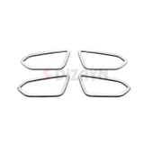 S-Dizayn Renault Captur 2 Krom İç Kapı Kolu Çerçevesi 4 Prç. 2020 Üzeri (Mat Krom) thumbnail 2