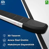S-Dizayn Mitsubishi L200 4 S-Line Aluminyum Yan Basamak 193 Cm 2006-2015 A+ Kalite - 4