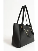 Kadın Kol ve Omuz Çantası Fermuarlı Evrak Okul Geniş Çanta - 2