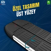 S-Dizayn Ford Courier S-Line Krom Yan Basamak 173 Cm 2014-2022 A+ Kalite - 3