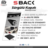 S-Dizayn Ford Ranger 3 S-Back Sürgülü Kapak Siyah V1 2012-2022 - 9