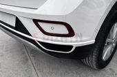 S-Dizayn VW T-Roc Makyajlı Krom Egzoz Görünümü Difüzör 3 Prç. 2021 Üzeri - 7