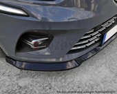 S-Dizayn VW Polo 6 ABS Plastik Ön Tampon Alt Lip 3 Prç. 2017-2021 A+Kalite - 9