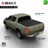 S-Dizayn Mitsubishi L200 5 S-Back Sürgülü Kapak Siyah V1 2015 Üzeri - 1