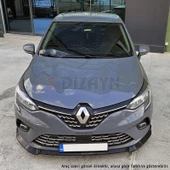 S-Dizayn VW Golf 7,5 ABS Plastik Ön Tampon Alt Lip 3 Prç. 2018-2020 A+Kalite - 6