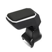 S-Dizayn Renault Clio 4 Kol Dayama Kolçak Geçmeli ABS Gri 2012-2019 A+Kalite thumbnail 2