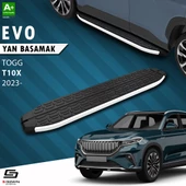 S-Dizayn TOGG T10X Evo Aluminyum Yan Basamak 203 Cm 2023 Üzeri A+ Kalite - 1