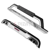 S-Dizayn Kia Sportage Ön ve Arka Tampon Koruma Difüzör Seti 2019-2021 A+ Kalite thumbnail 3