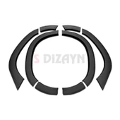 S-Dizayn Dacia Duster 2 Çamurluk Kaplaması Dodik Seti 8 Prç 2018-2023 A+ Kalite - 2