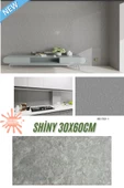 Renkli Duvarlar BS1753 Kendinden Yapışkanlı 1Adet 30x60cm Mermer Desenli Esnek Karavan Banyo Wc Duvar Kaplama Paneli - 3