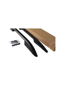 Fiat Fiorino 2007-2024 Tavan Çıtası Araca Özel Siyah Renk Alüminyum thumbnail 4