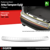 S-Dizayn VW Passat B5 Sw Krom Arka Tampon Eşiği 1997-2005 thumbnail 1