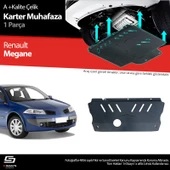 S-Dizayn Renault Megane 2 Çelik Karter Muhafaza Koruma 2002-2008 A+ Kalite - 1