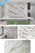 Renkli Duvarlar BS1764 Kendinden Yapışkanlı 1Adet 30x60cm Mermer Desenli Esnek Karavan Banyo Wc Duvar Kaplama Paneli - 3