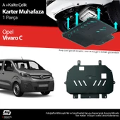 S-Dizayn Opel Vivaro Çelik Karter Muhafaza Koruma 2019 Üzeri A+ Kalite - 1