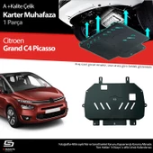 S-Dizayn Citroen C4 G. Picasso Çelik Karter Muhafaza Koruma 2013-2020 A+ Kalite - 1